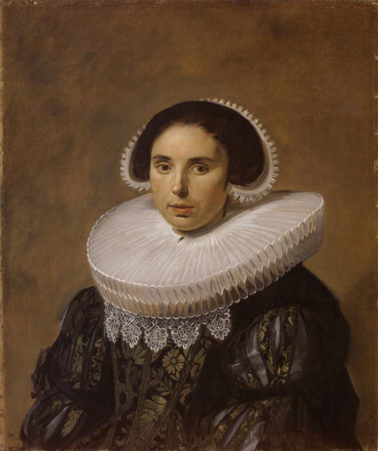 Portrait of a Woman,Possible Sara Wolphaerts van Diemen Second WIfe of Nicolaes Hasselaer